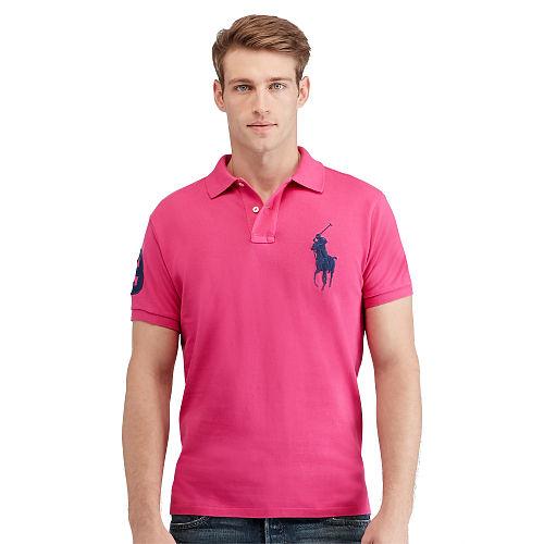Polo Ralph Lauren Custom-fit Big Pony Polo Future Pink