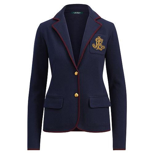 Ralph Lauren Lauren Bullion-crest Sweater Blazer