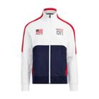 Ralph Lauren Us Open Track Jacket Pure White/french Navy