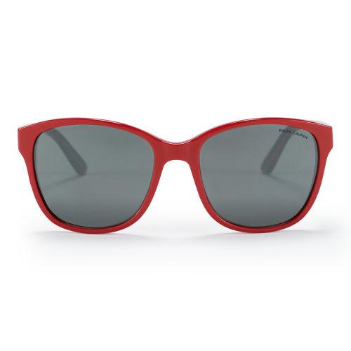 Ralph Lauren Classic Square Sunglasses Red