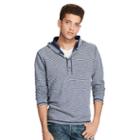 Ralph Lauren Denim & Supply Cotton-blend-terry Henley Sea Stripe Fresco