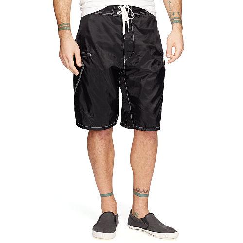 Ralph Lauren Denim & Supply Ripstop Surfer Short Polo Black