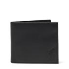 Ralph Lauren Leather Billfold Wallet Black