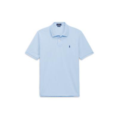 Ralph Lauren Classic Fit Mesh Polo Shirt Austin Blue