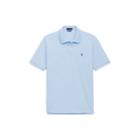 Ralph Lauren Classic Fit Mesh Polo Shirt Austin Blue