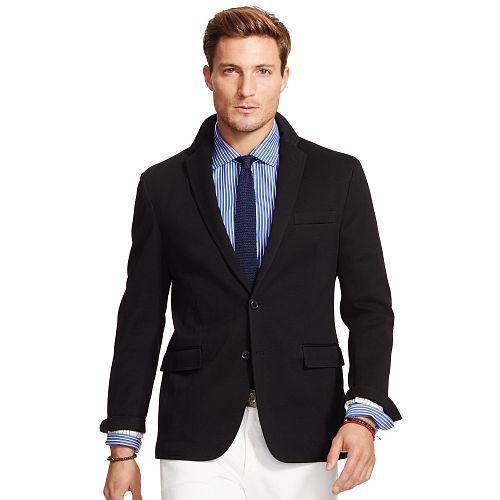 Polo Ralph Lauren Morgan Jersey Sport Coat Black