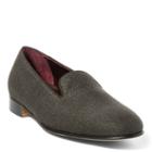 Ralph Lauren Collis Linen Slipper Olive