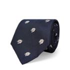 Ralph Lauren Jaguar Silk Jacquard Tie Navy