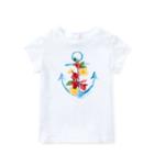 Ralph Lauren Cotton Jersey Graphic T-shirt White/multi 18m