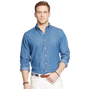 Polo Ralph Lauren Denim Sport Shirt Denim