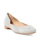 Polo Ralph Lauren Nala Suede Flat Light Grey