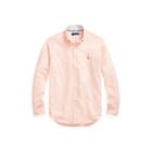 Ralph Lauren Classic Fit Oxford Shirt Mandarin/white