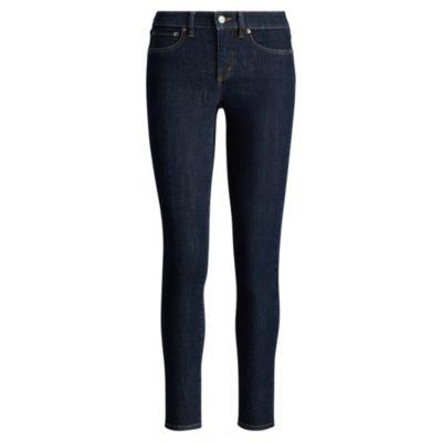 Ralph Lauren Slimming Skinny Crop Jean Rinse Wash
