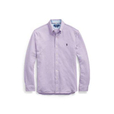 Ralph Lauren Featherweight Mesh Shirt Pastel Purple Heather