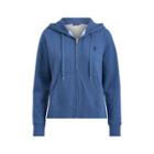 Ralph Lauren Fleece Full-zip Hoodie Blue Heather