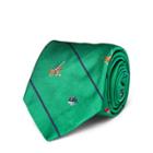 Ralph Lauren Polo Striped Silk Repp Tie Green