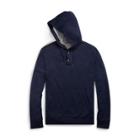 Ralph Lauren Cotton Hooded Henley T-shirt Navy/heather
