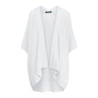 Ralph Lauren Pointelle Open-front Cardigan White