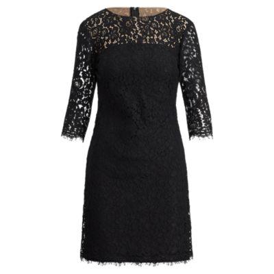 Ralph Lauren Lace Dress Black