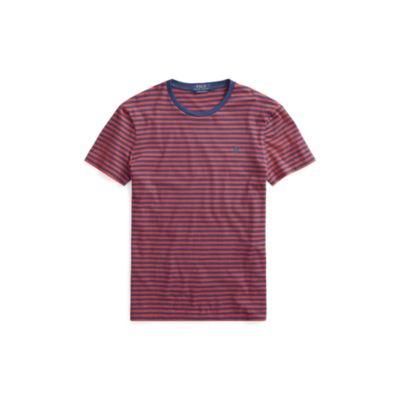 Ralph Lauren Classic Fit Cotton T-shirt Red/rustic Navy