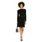 Polo Ralph Lauren Collared Wool Sweater Dress Polo Black