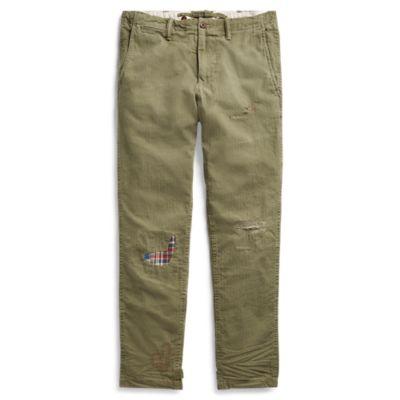 Ralph Lauren Straight Fit Cotton Chino Mountain Green