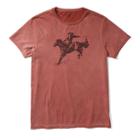 Ralph Lauren Rrl Cotton Jersey Graphic T-shirt Old Rust