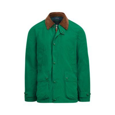Ralph Lauren Twill Barn Coat Vermont Green