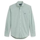 Polo Ralph Lauren Slim Plaid Cotton Poplin Shirt