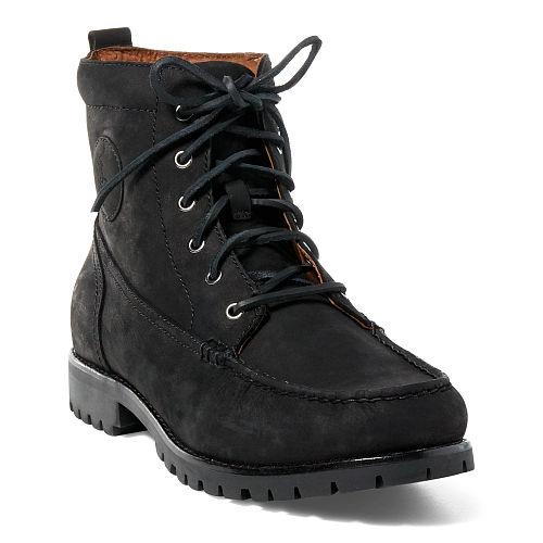 Polo Ralph Lauren Rodway Nubuck Boot Black