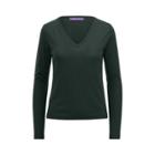 Ralph Lauren Merino Wool V-neck Sweater Regent Green