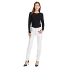Ralph Lauren Slimming Modern Curvy Jean White