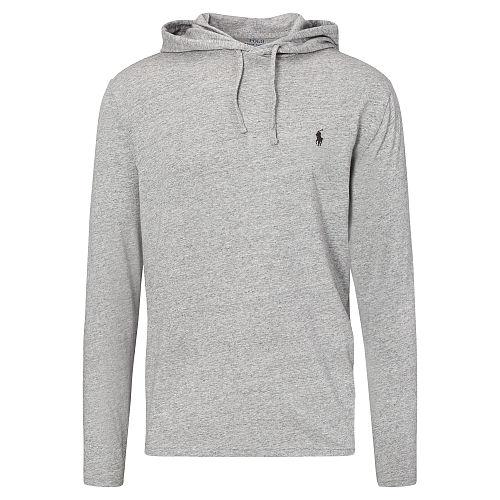 Polo Ralph Lauren Cotton Jersey Hooded T-shirt Homestead Heather