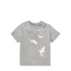 Ralph Lauren Cotton Jersey Graphic T-shirt Andover Heather 18m