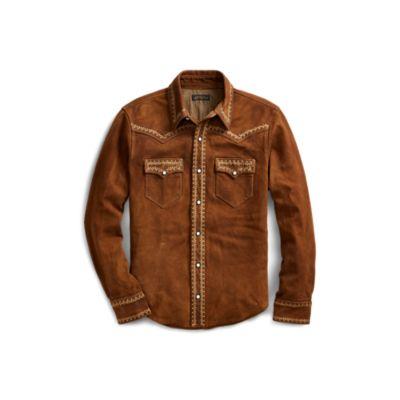 Ralph Lauren Limited-edition Suede Jacket Brown