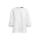 Ralph Lauren Cotton Bishop-sleeve Top White