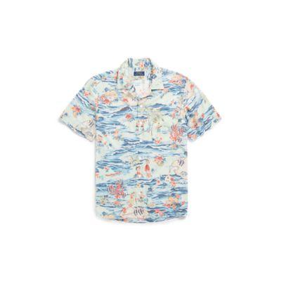 Ralph Lauren Classic Fit Hawaiian Shirt Luau 1x Big