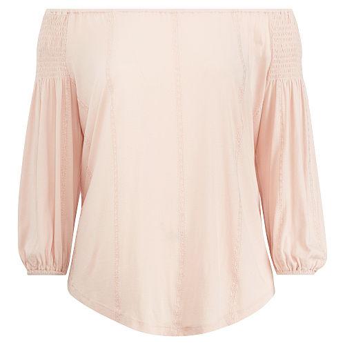 Ralph Lauren Lauren Woman Cotton-blend-jersey Top
