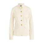 Ralph Lauren Canvas Officer's Jacket Parchment