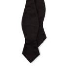 Polo Ralph Lauren Silk Satin Spencer Bow Tie Black Satin