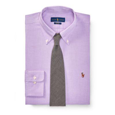 Ralph Lauren Classic Fit Easy Care Shirt Concord/white