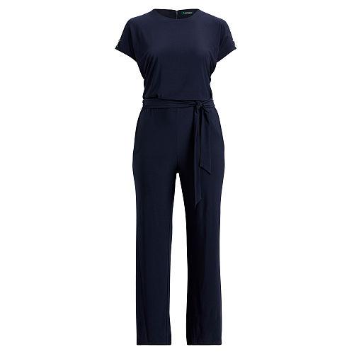 Ralph Lauren Lauren Woman Jersey Wide-leg Jumpsuit
