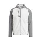 Ralph Lauren Hooded Softshell Jacket Design Grey/pure White