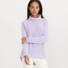 Ralph Lauren Lauren Dolman Funnelneck Sweater Powder Purple