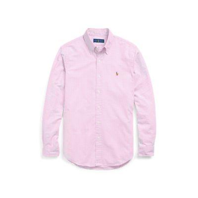Ralph Lauren Classic Fit Gingham Shirt Powder Pink/white
