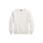 Ralph Lauren Cotton Crewneck Sweater Dove Grey Heather
