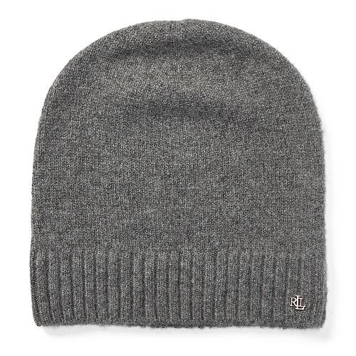 Ralph Lauren Lauren Lrl Monogram Beanie