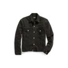 Ralph Lauren Denim Trucker Jacket Worn In Black Wash