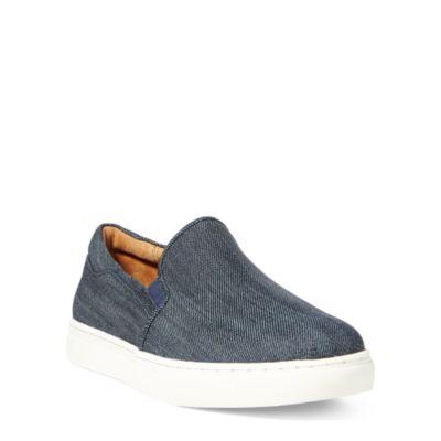 Ralph Lauren Drea Denim Slip-on Sneaker Indigo