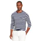 Polo Ralph Lauren Striped Cotton Jersey T-shirt Cruise Navy/white